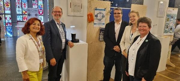 Bild vergr&ouml;&szlig;ern: Informationsstand der Modellregion Landkreis Goslar in Berlin