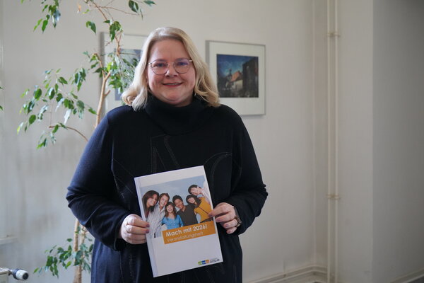 Bild vergr&ouml;&szlig;ern: Das Bild zeigt Simone B�ckmann. Sie ist die neue Kreisjugendpflegerin des Landkreises Goslar.