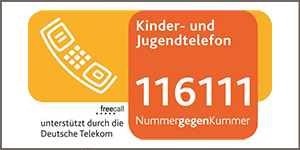 Logo Nummer gegen Kummer - Kinder- und Jugendtelefon