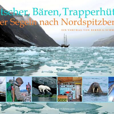 Bild vergr&ouml;&szlig;ern: Gletscher, B�ren, Trapperh�tten - Unter Segeln nach Spitzbergen